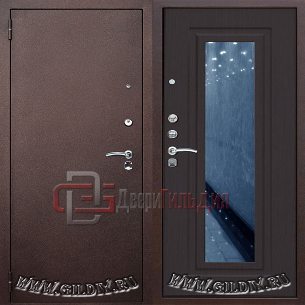 Двери с зеркалом зр-3