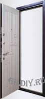 Металлическая дверь с ковкой КД-10